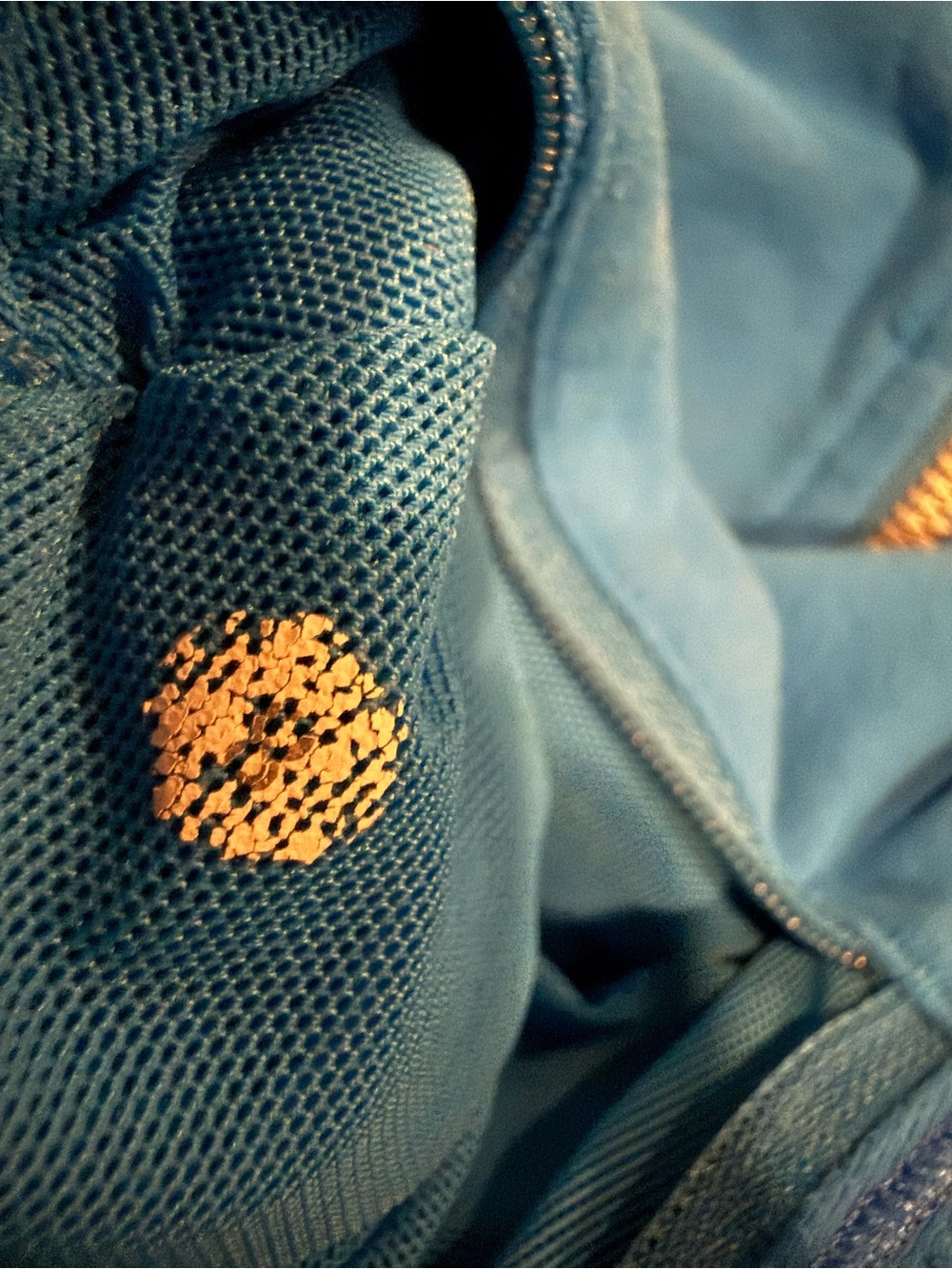 lululemon athletica Bright Blue Zip-Up Bomber Jacket - Picture 4 of 5